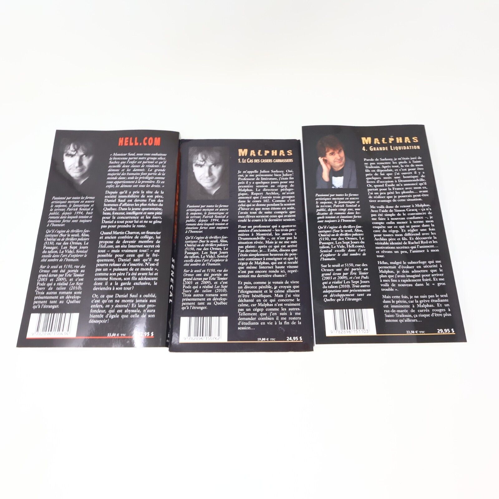 Patrick Senécal Thriller Horreur Lot 11 Livres Aliss Le Vide Oniria Français PB
