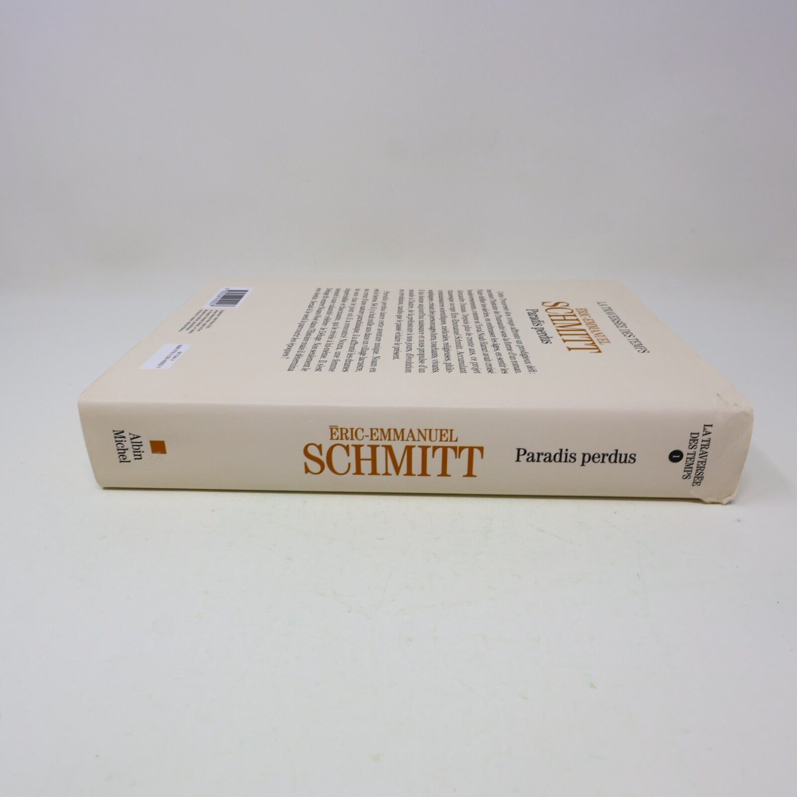 2021 Paradis Perdus Roman Éric-Emmanuel Schmitt La Traversée des Temps #1 Livre