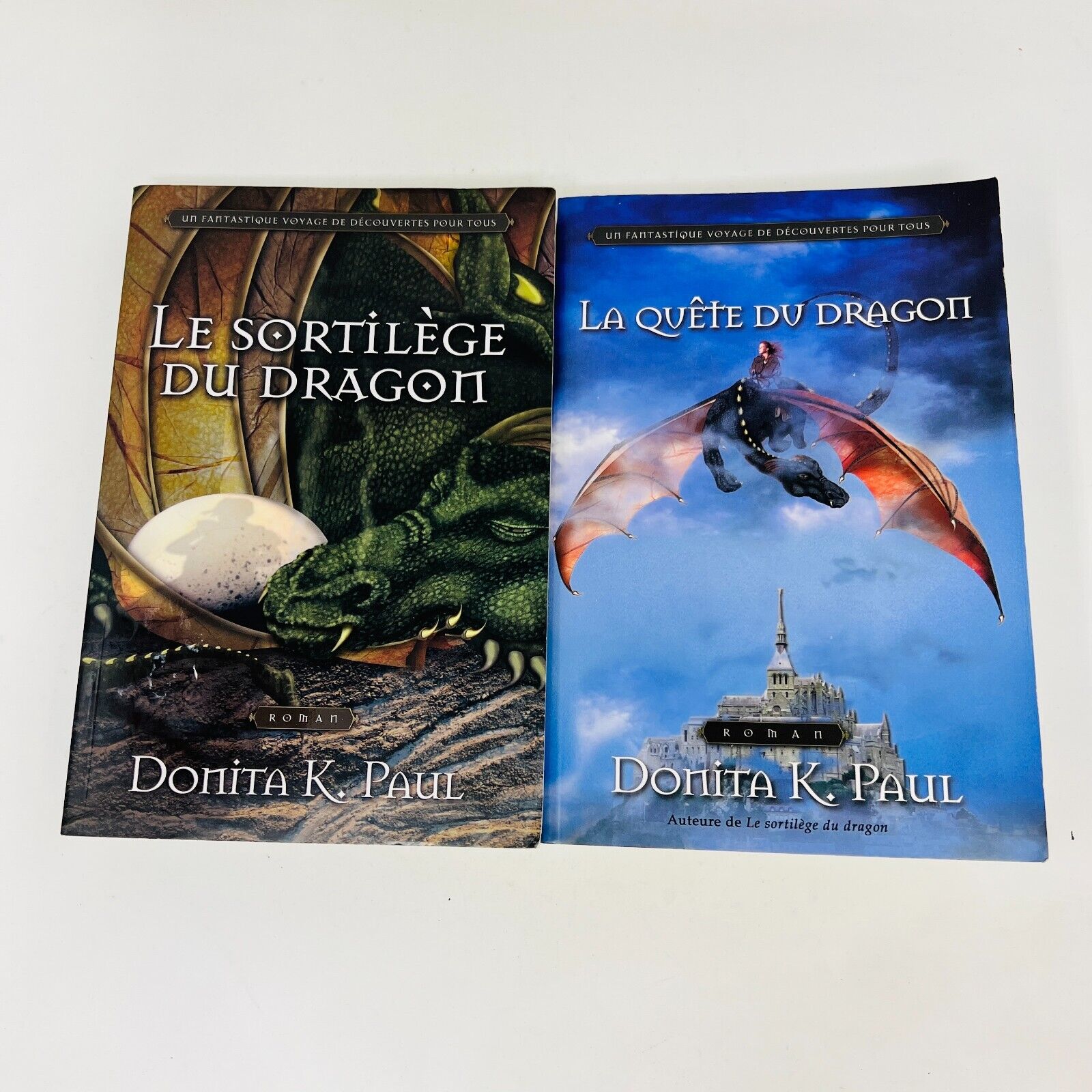Les Chroniques de la Gardienne des Dragons #1-2 de Donita K. Paul Sortilèges Lot