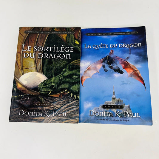 Les Chroniques de la Gardienne des Dragons #1-2 de Donita K. Paul Sortilèges Lot