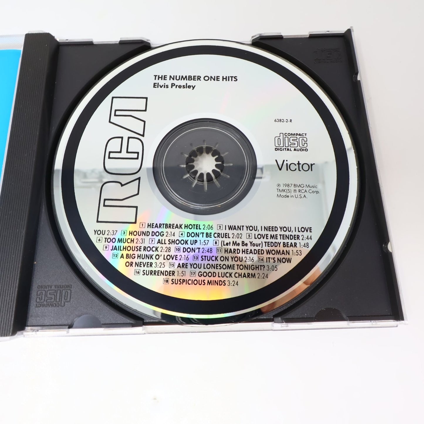 Elvis Presley - The Number One Hits CD 1987 Digitally Remastered Rock RCA