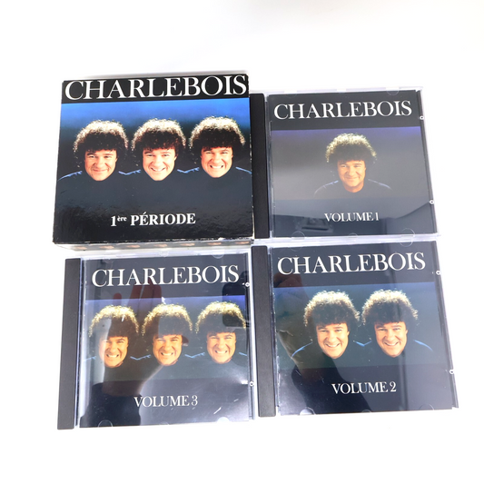 1991 Robert Charlebois Première 1ère Période Boîtier 3 CD Testés Compilation