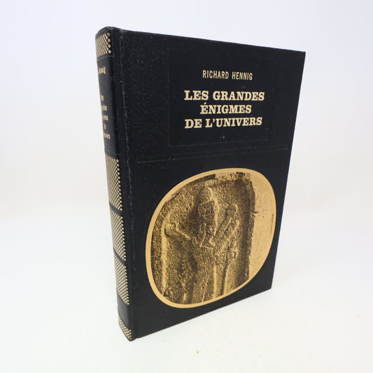 1975 Les Grandes Énigmes de l'Univers Richard Hennig Ésotérisme Tchou Français