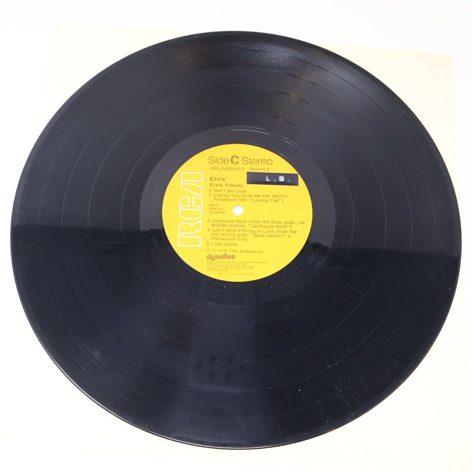 Elvis Presley Elvis Record 2x LP RCA Special Products DPL2-0056(e) 1973 Canada