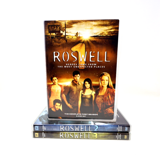 Roswell Seasons 1-2-3 Complete Series DVD Tested Region 1 NTSC Katherine Heigl