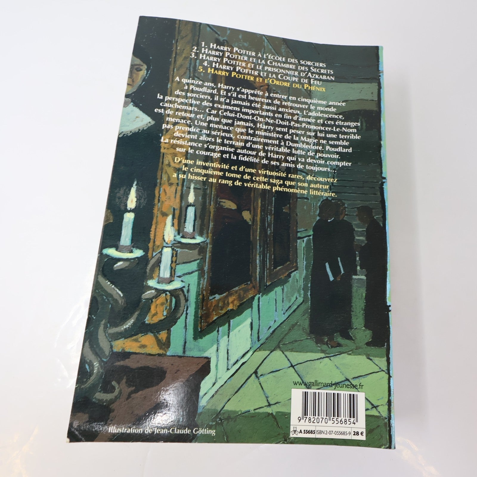 Harry Potter #1-7 Folio Junior Série Complète Lot 7 Livres J.K. Rowling PB 2000s