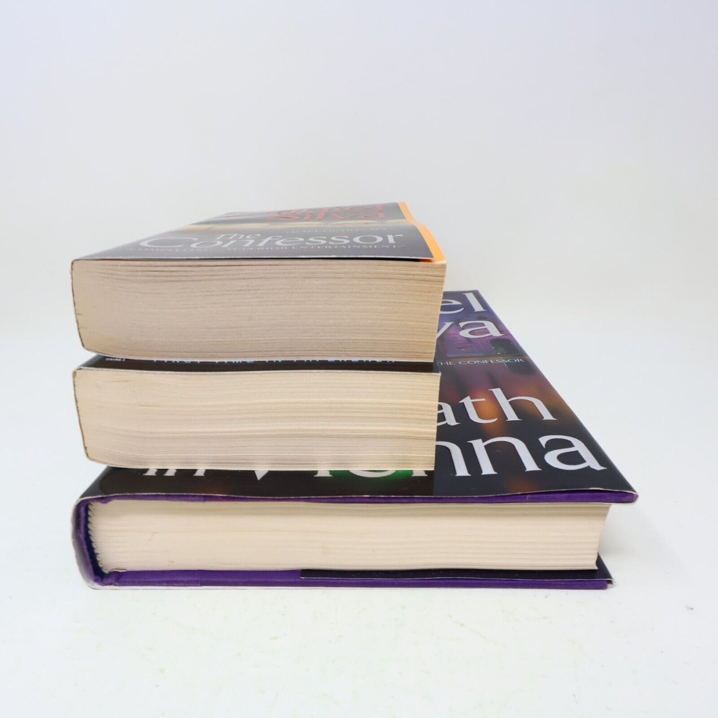 Daniel Silva Death in Vienna Confessor Messenger Lot 3 Books Espionage Spy 2000s