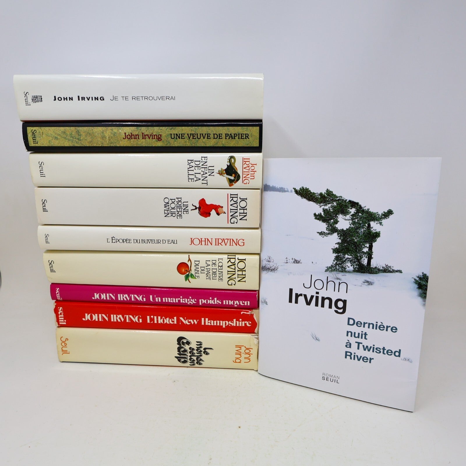 John Irving Lot 10 Livres Monde selon Garp/Veuve de Papier/Prière pour Owen PB