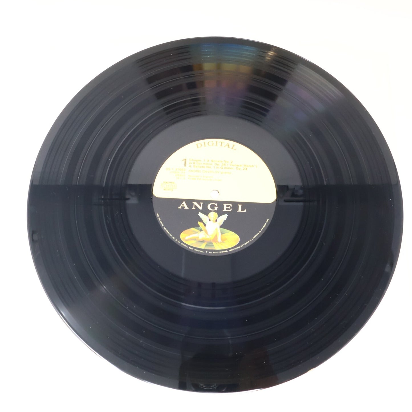 Chopin Andrei Gavrilov The Four Ballades Sonata #2 B Flat Minor Record DS-37669