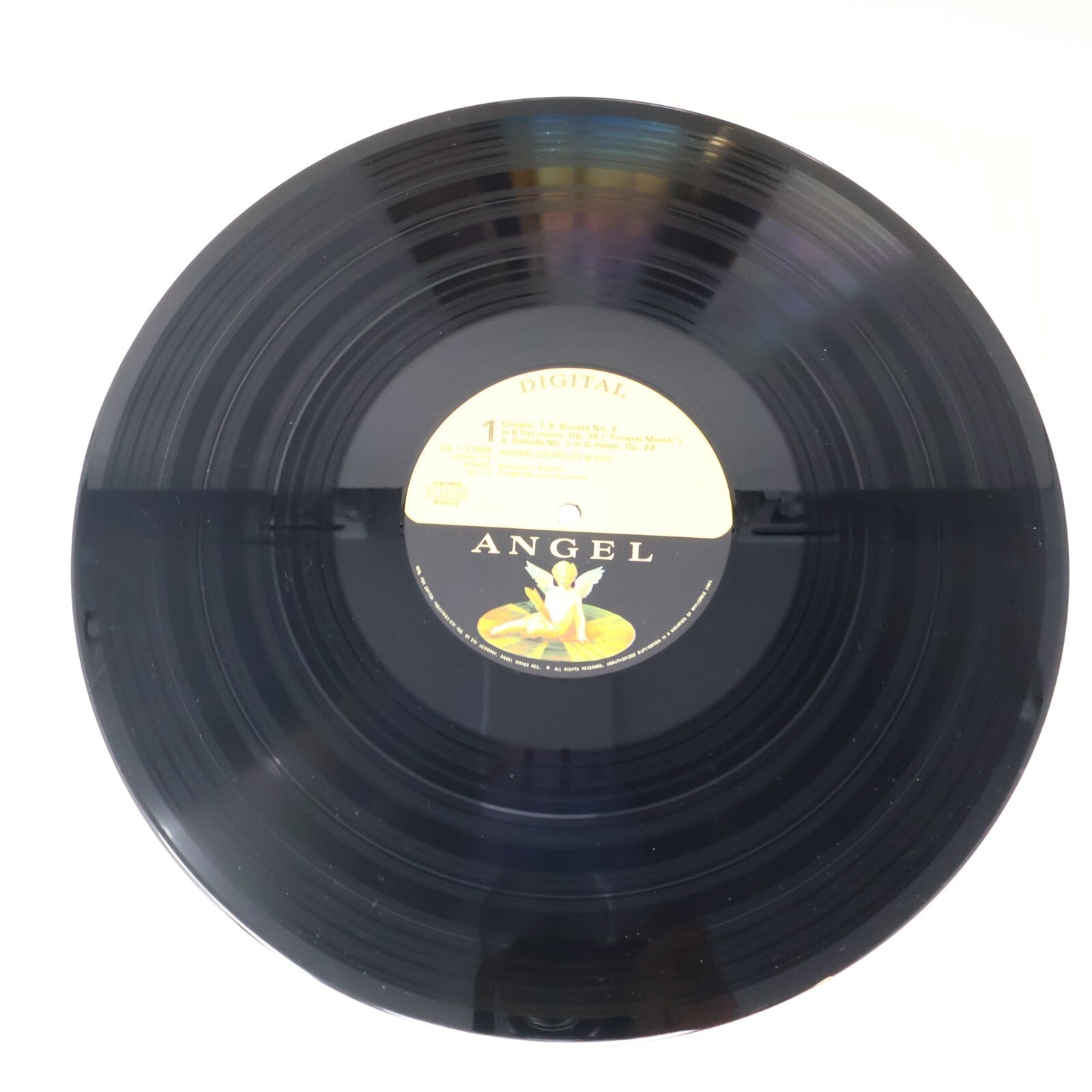 Chopin Andrei Gavrilov The Four Ballades Sonata #2 B Flat Minor Record DS-37669