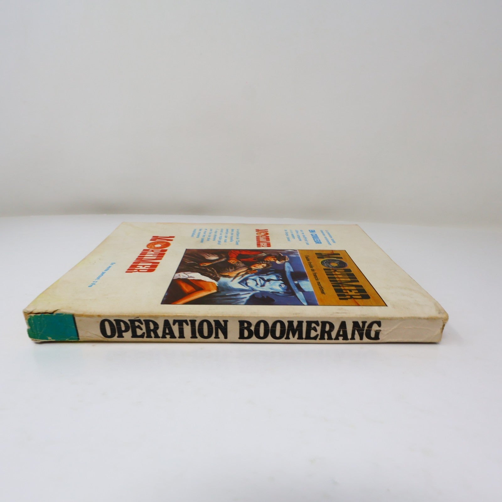 Opération Boomerang Le Bas-Rouge Elvifrance 1974 PB Français French Bd Adulte