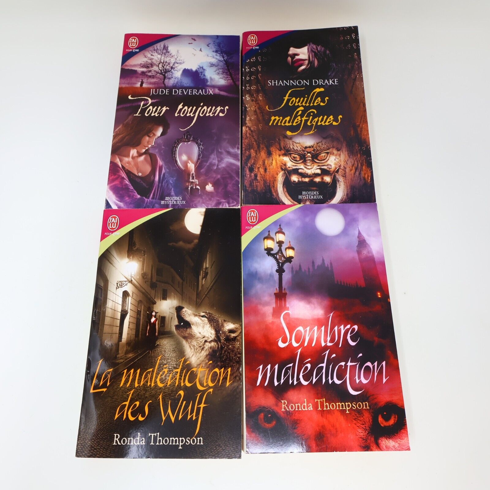 J'Ai Lu Pour Elle Vicky Nelson Fantasy Fantastique Mystère Lot 10 Livres French
