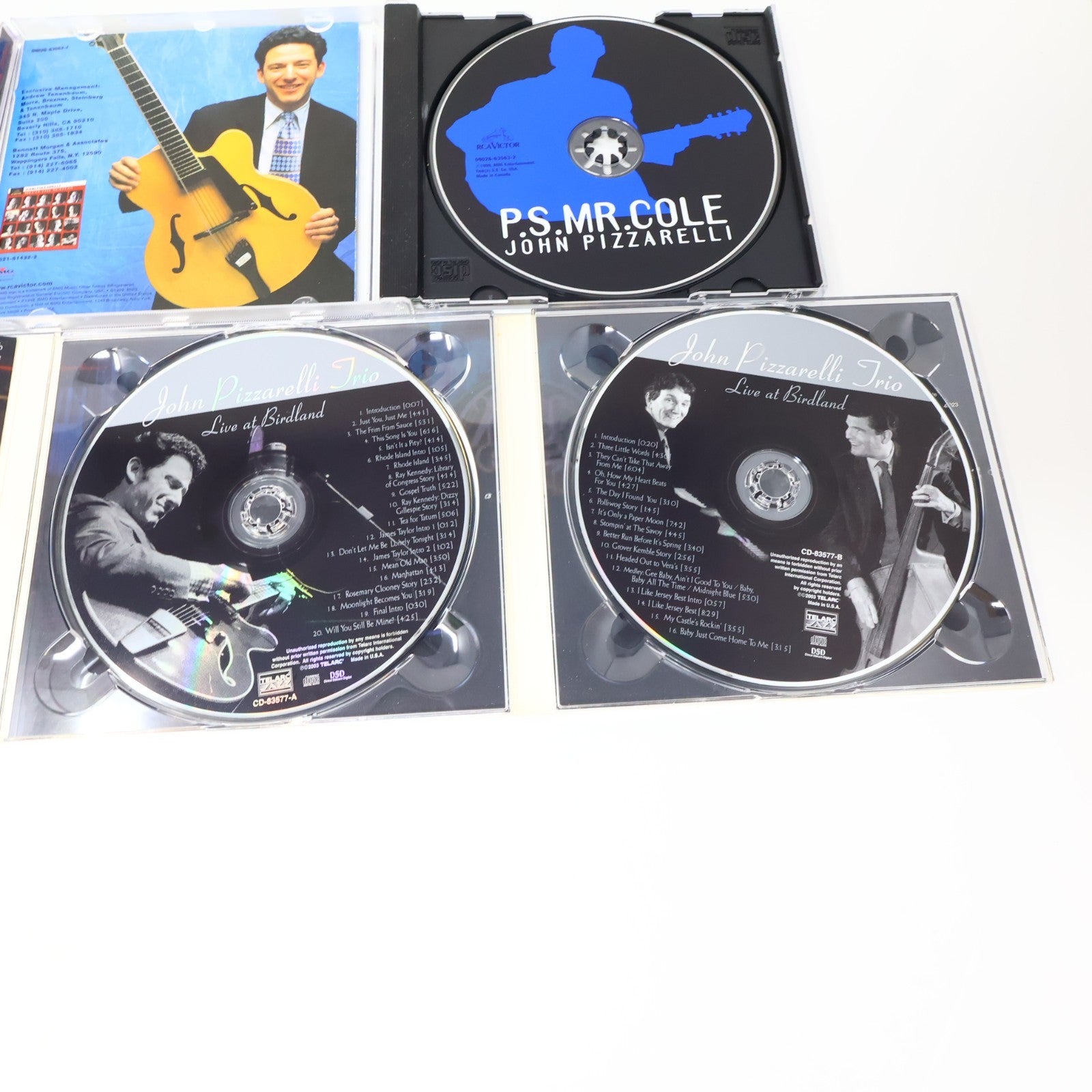 John Pizzarelli 13 CDs Lot New Standards/Naturally/Knowing You Jazz Swing