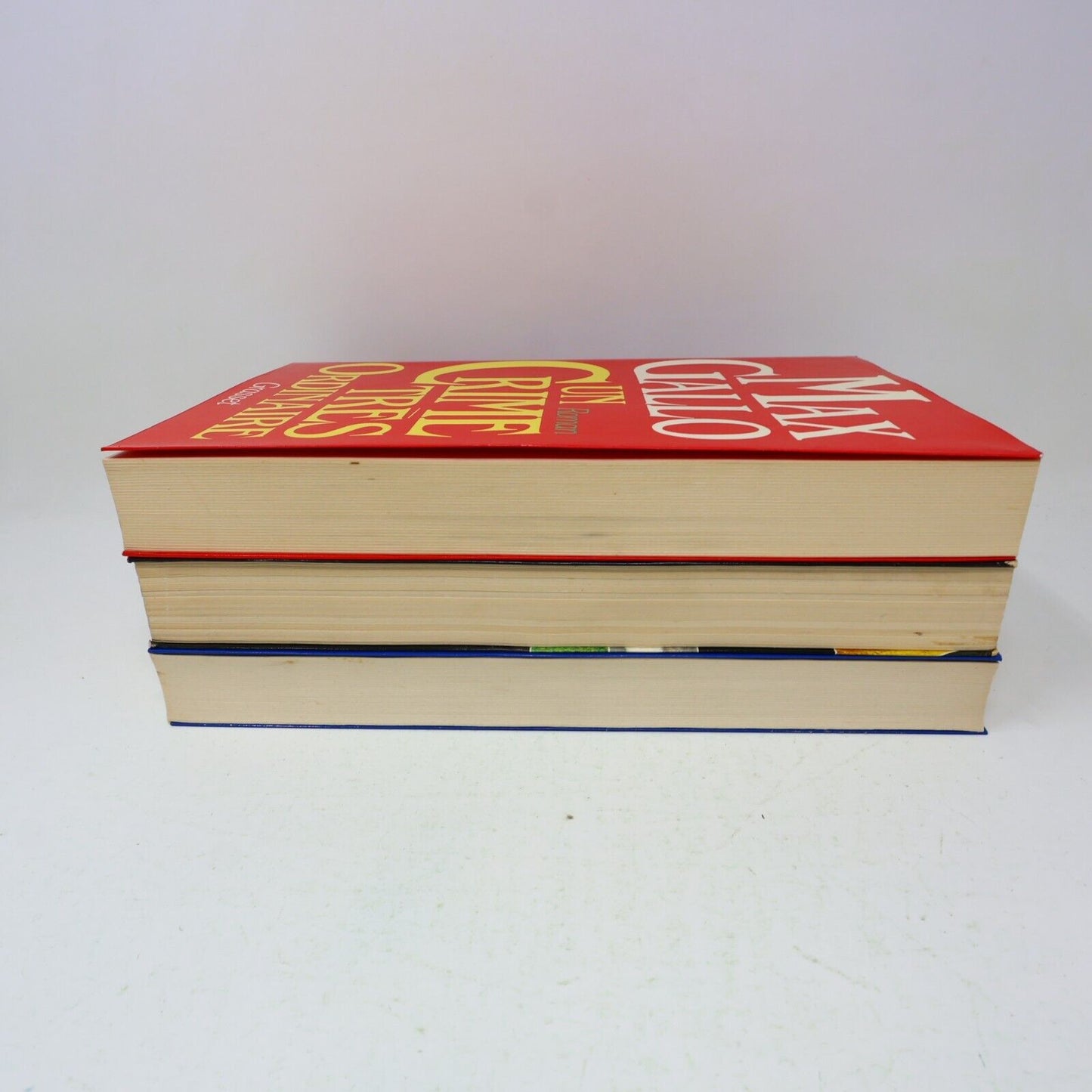 Max Gallo Affaire Intime Demeure des Puissants Crime Très Ordinaire Lot 3 Livres