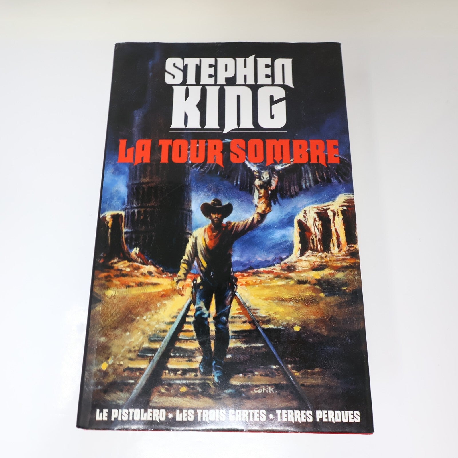 La Tour Sombre #1-2-3 Stephen King France Loisirs Pistolero/Trois Cartes Omnibus