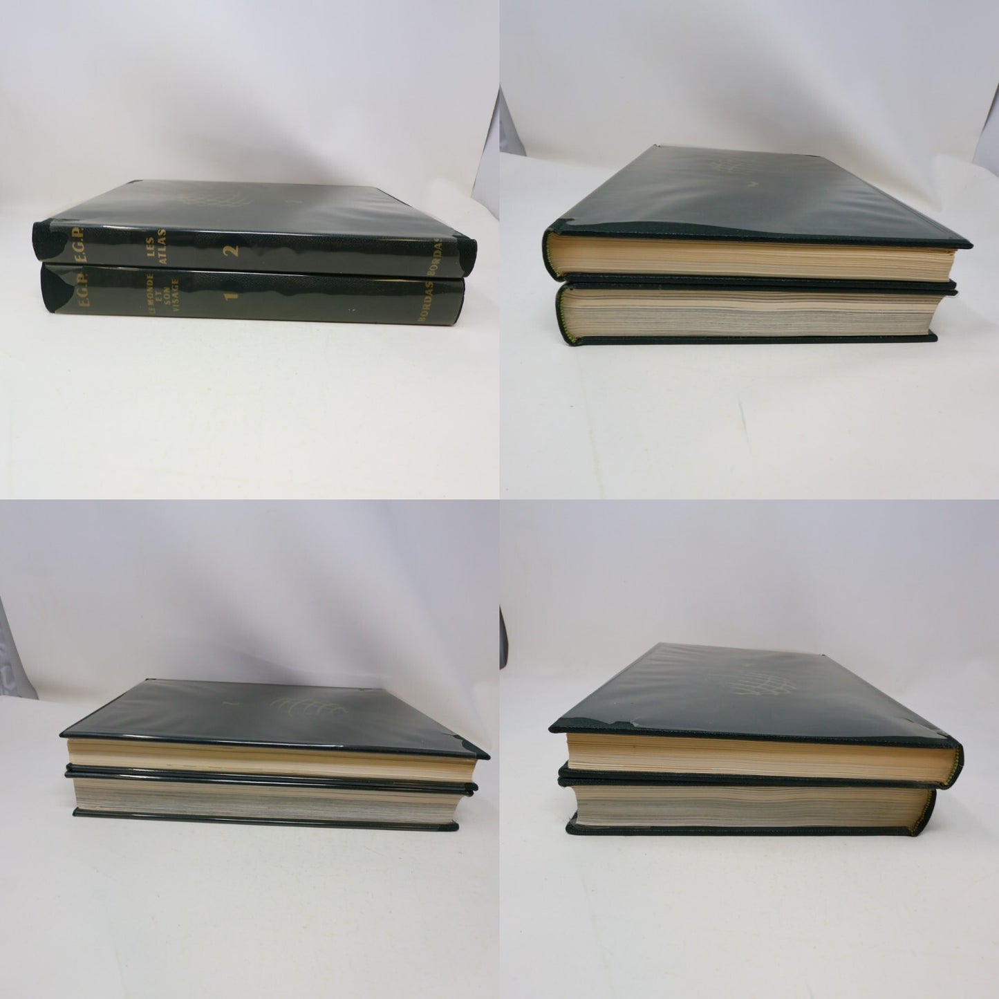 Encyclopédie Géographique Permanente Le Monde et son Visage / Atlas 1962 Bordas