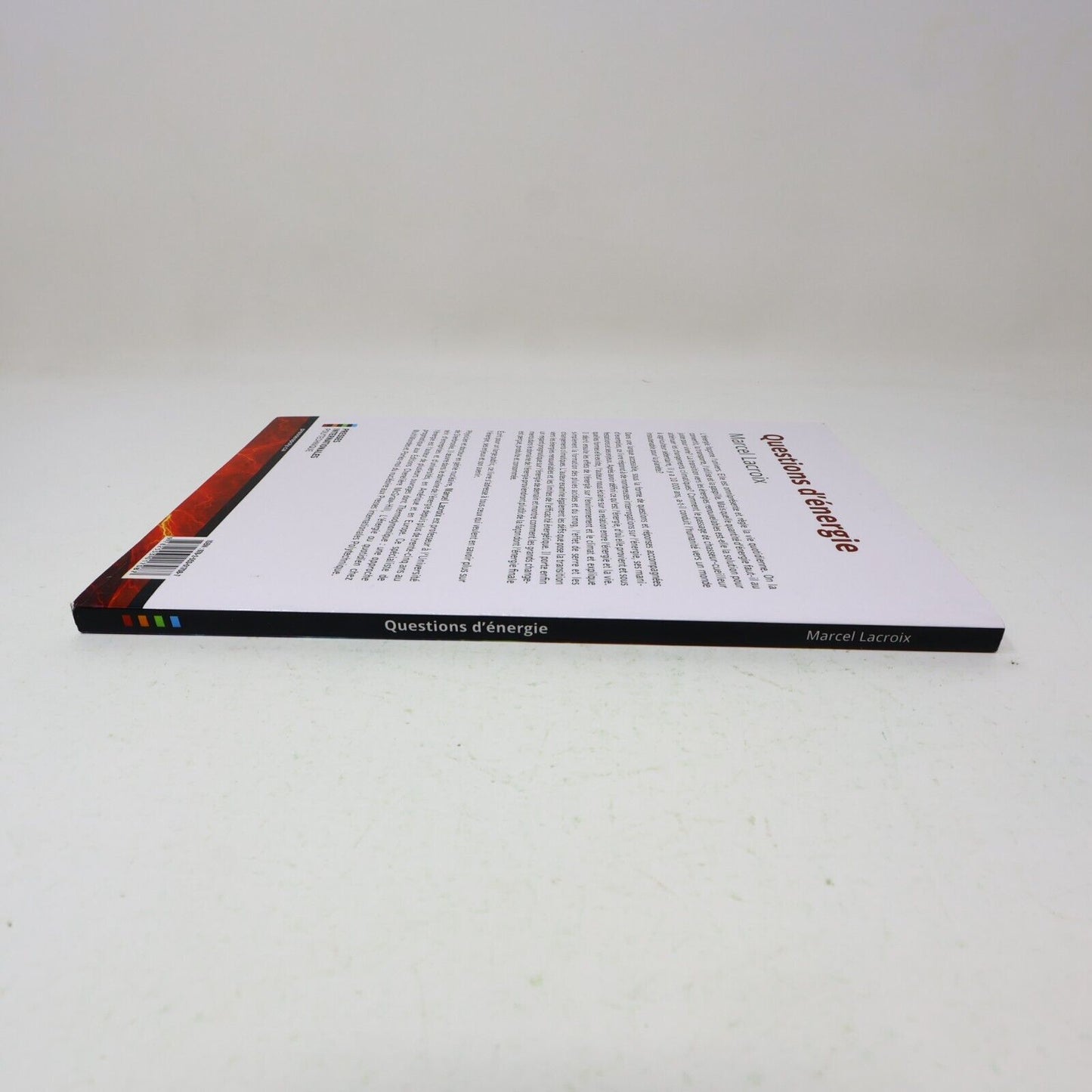 2016 Questions d'Énergie Marcel Lacroix Énergies Renouvelables Transition Livre
