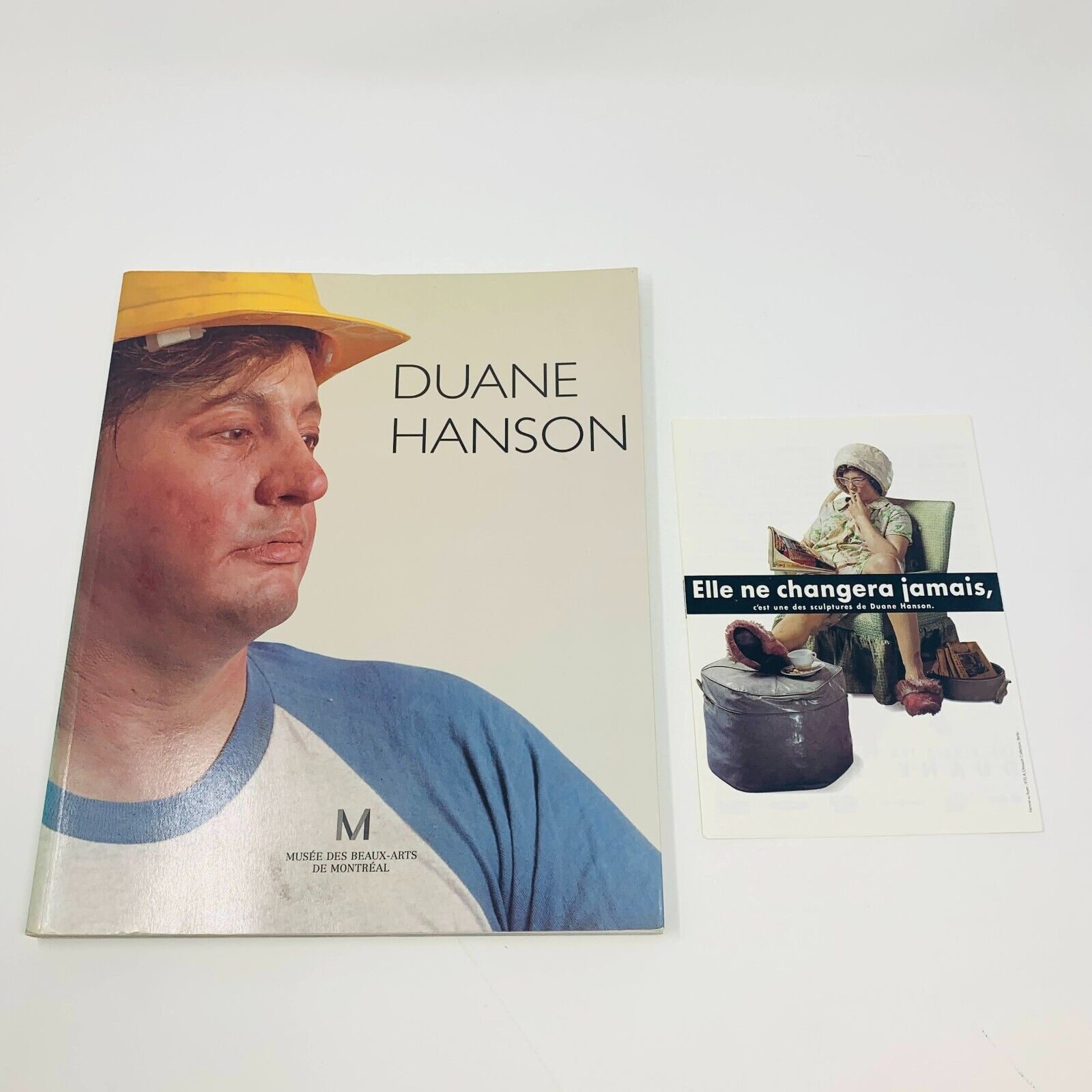1994 Duane Hanson Musée des Beaux-Arts de Montréal Français Livre Sculptures 