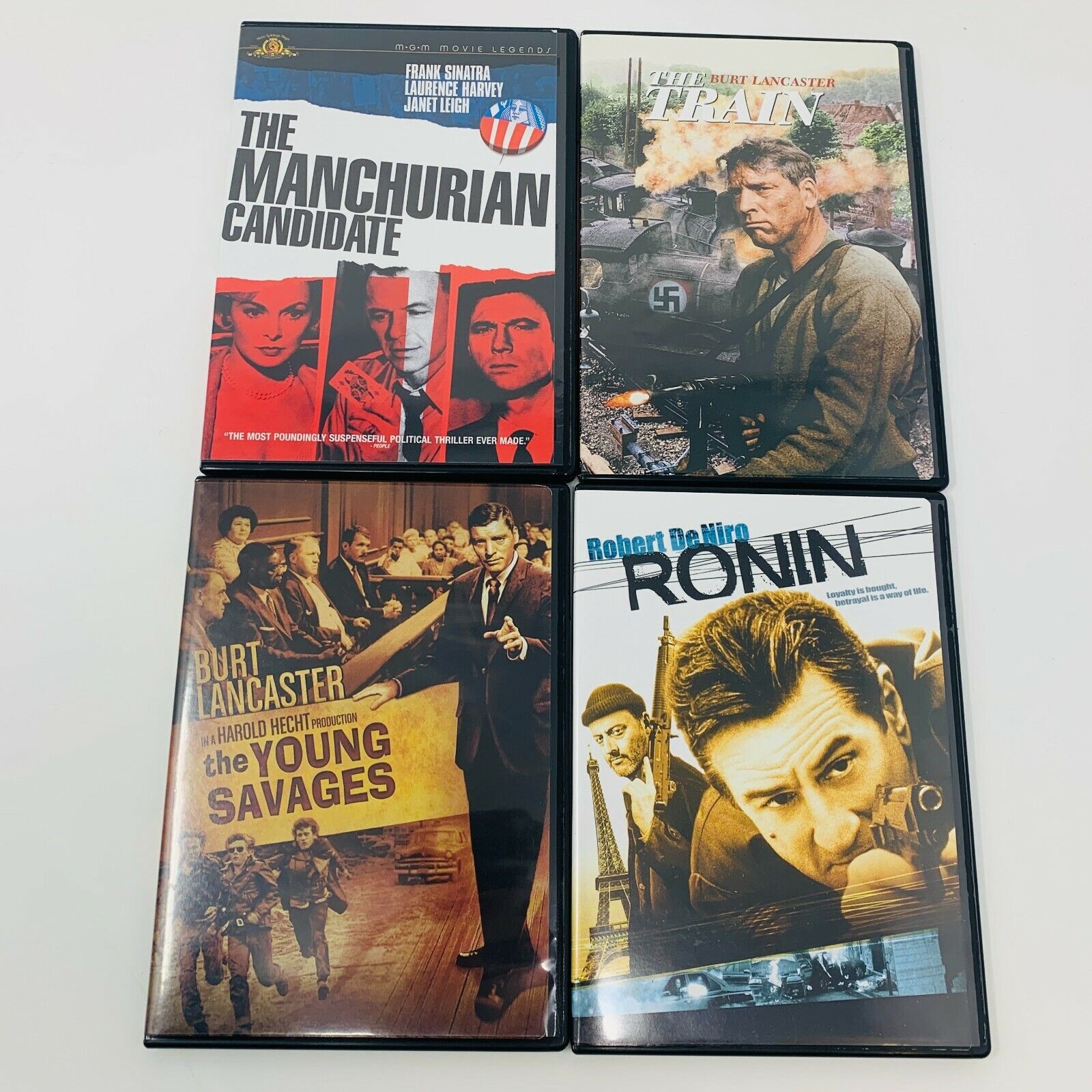 John Frankenheimer Collection DVD Ronin Manchurian Candidate Train Young Savages
