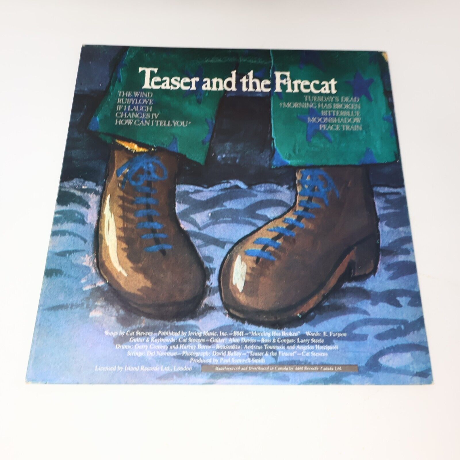 Cat Stevens Teaser And The Firecat LP Record 1971 A&M Records SP 4313 Canada 70s