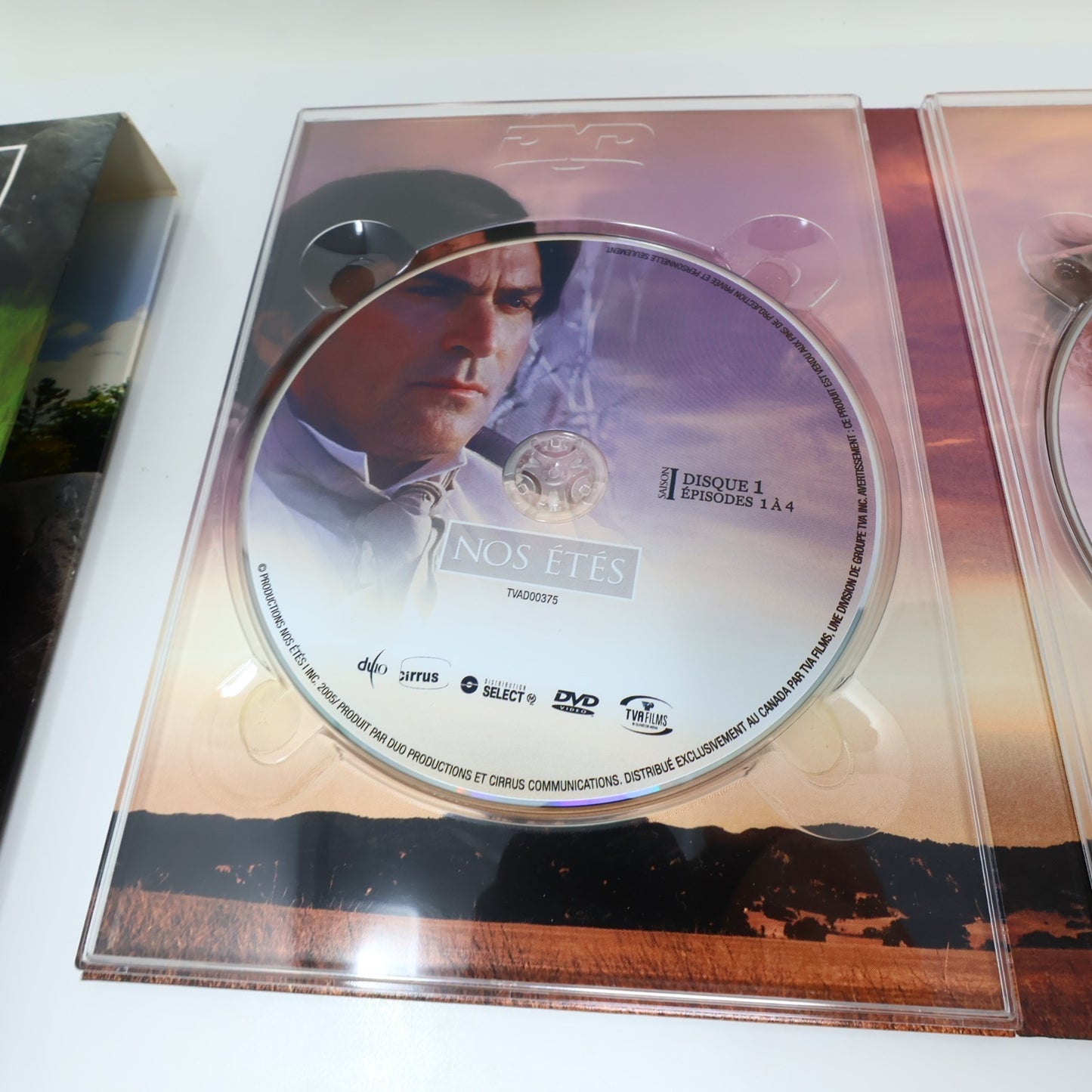 Nos Étés Saison #1-2-3-4 Lot 4 DVD Série Complète Patrick Labbé/Fanny Mallette