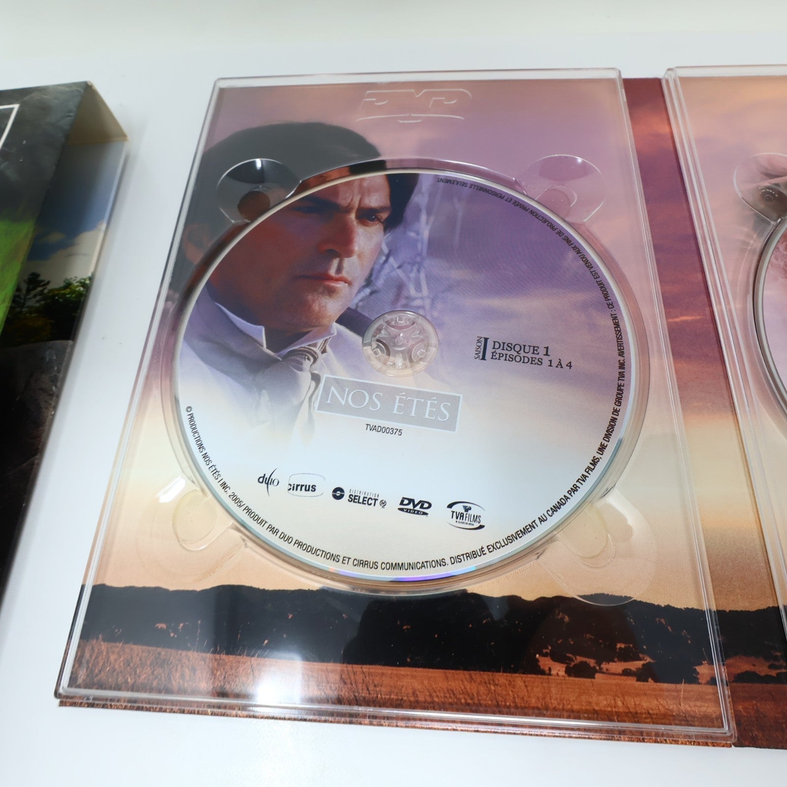 Nos Étés Saison #1-2-3-4 Lot 4 DVD Série Complète Patrick Labbé/Fanny Mallette