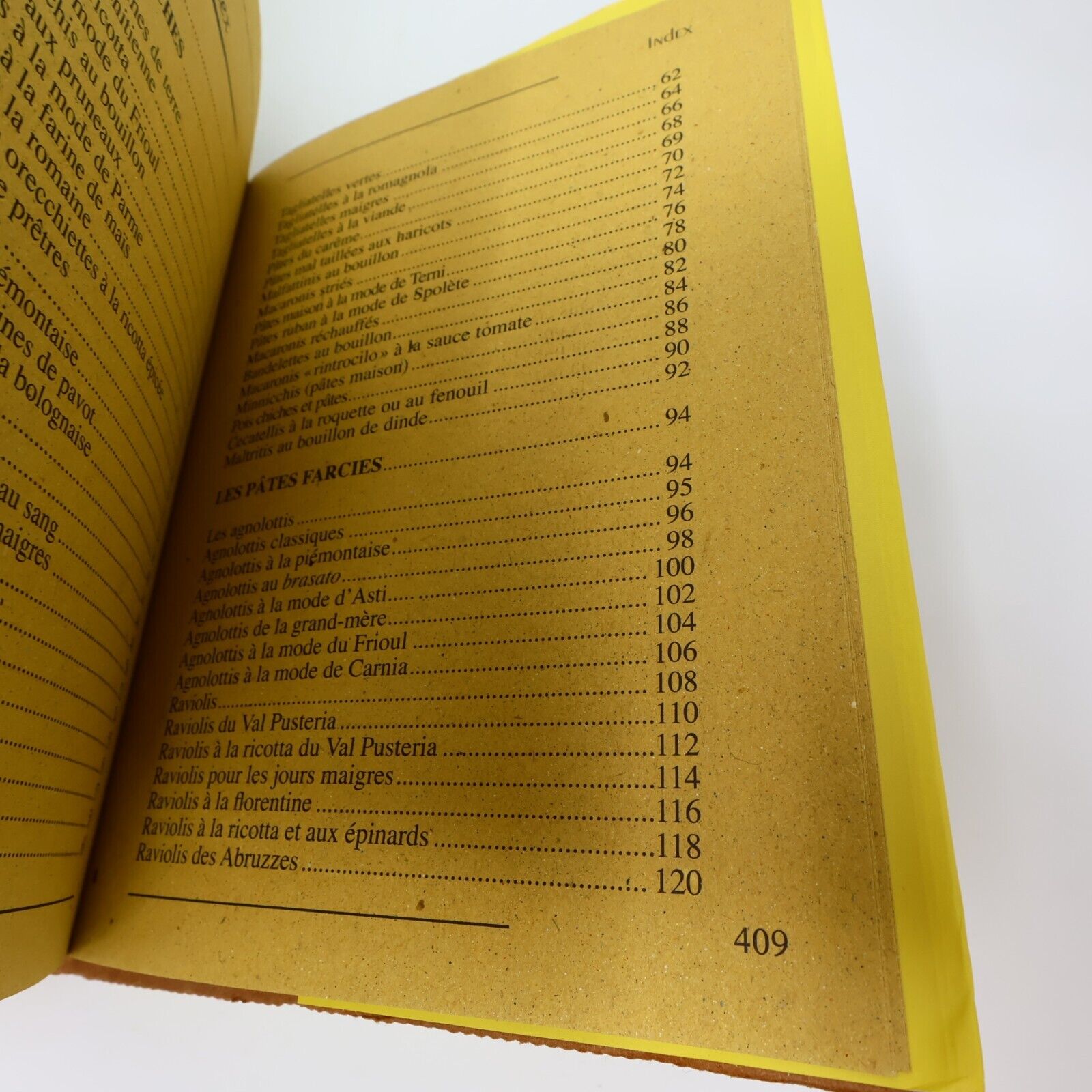 2009 La Pasta Delle Nonne Cuisine Recettes Grands-Mères Italiennes Caractère HC