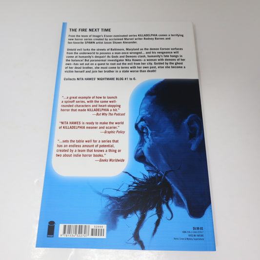 The Fire Next Time Rodney Barnes Nita Hawes' Nightmare Blog #1 Image 2022 PB