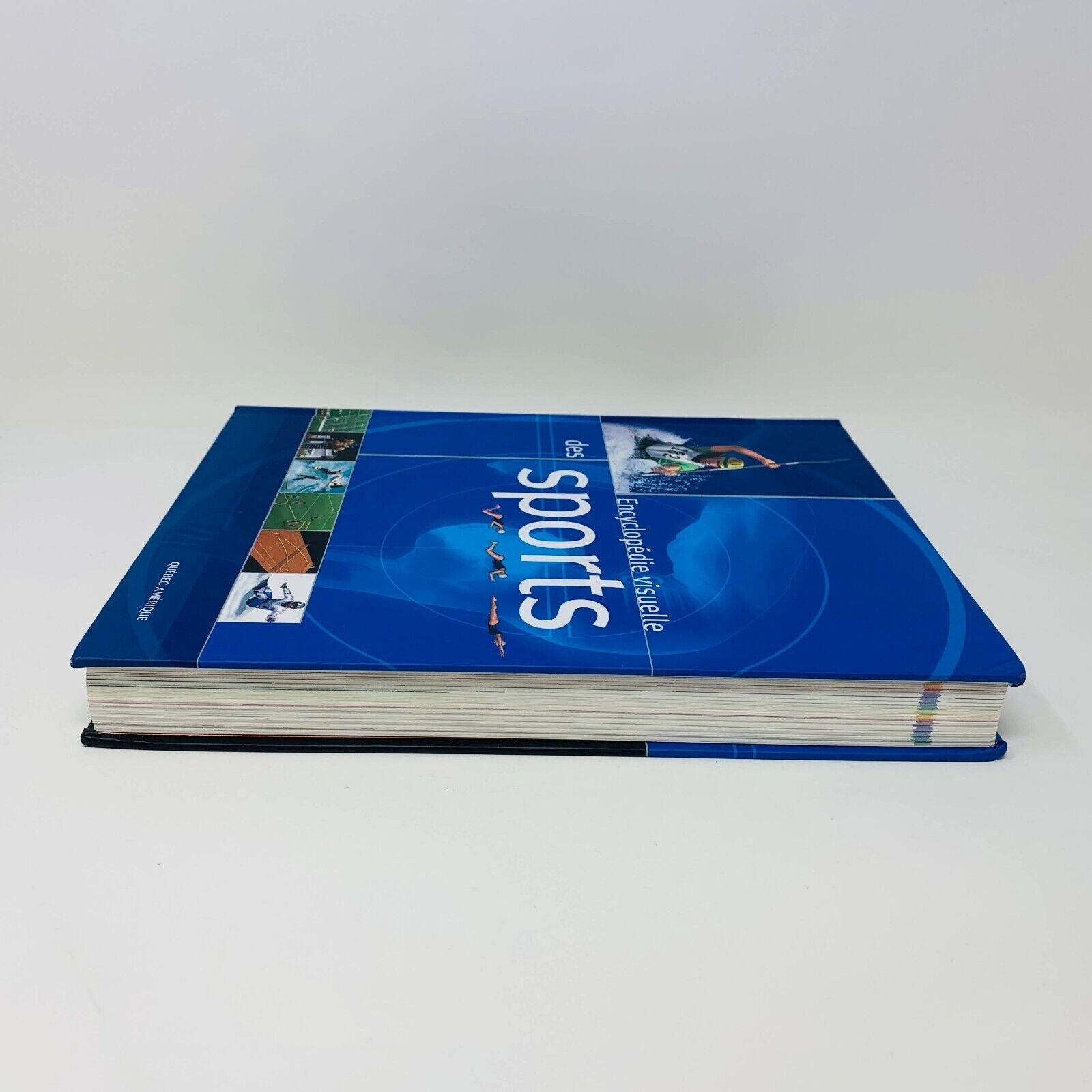 2000 Encyclopédie Visuelle des Sports Québec Amérique Illustrée en Français HC