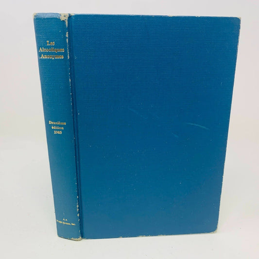 1985 Les Alcooliques Anonymes 2nd Édition Français Alcoholics Anonymous French