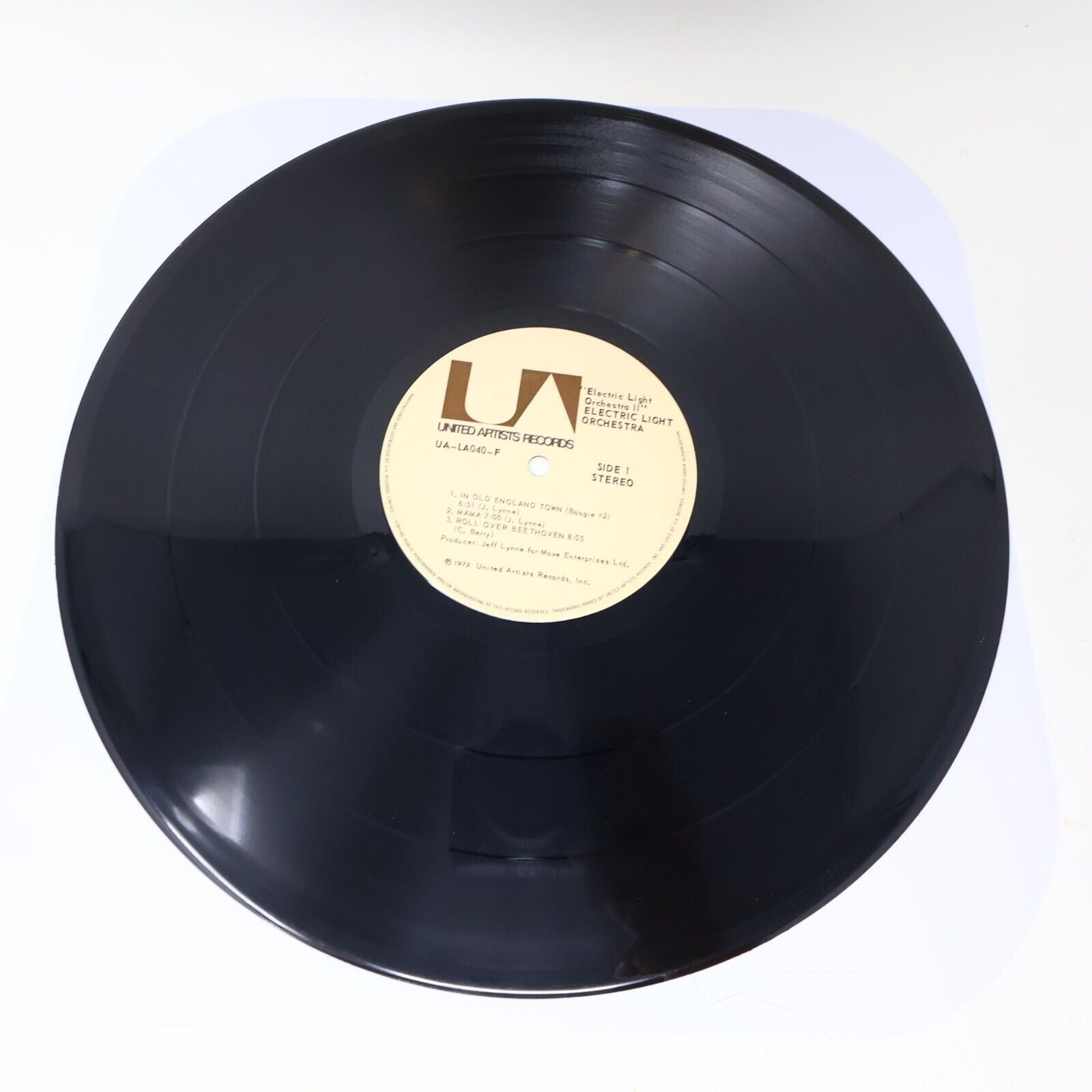 Electric Light Orchestra II ELO #2 LP Record 1973 UA-LA040-F Roll Over Beethoven
