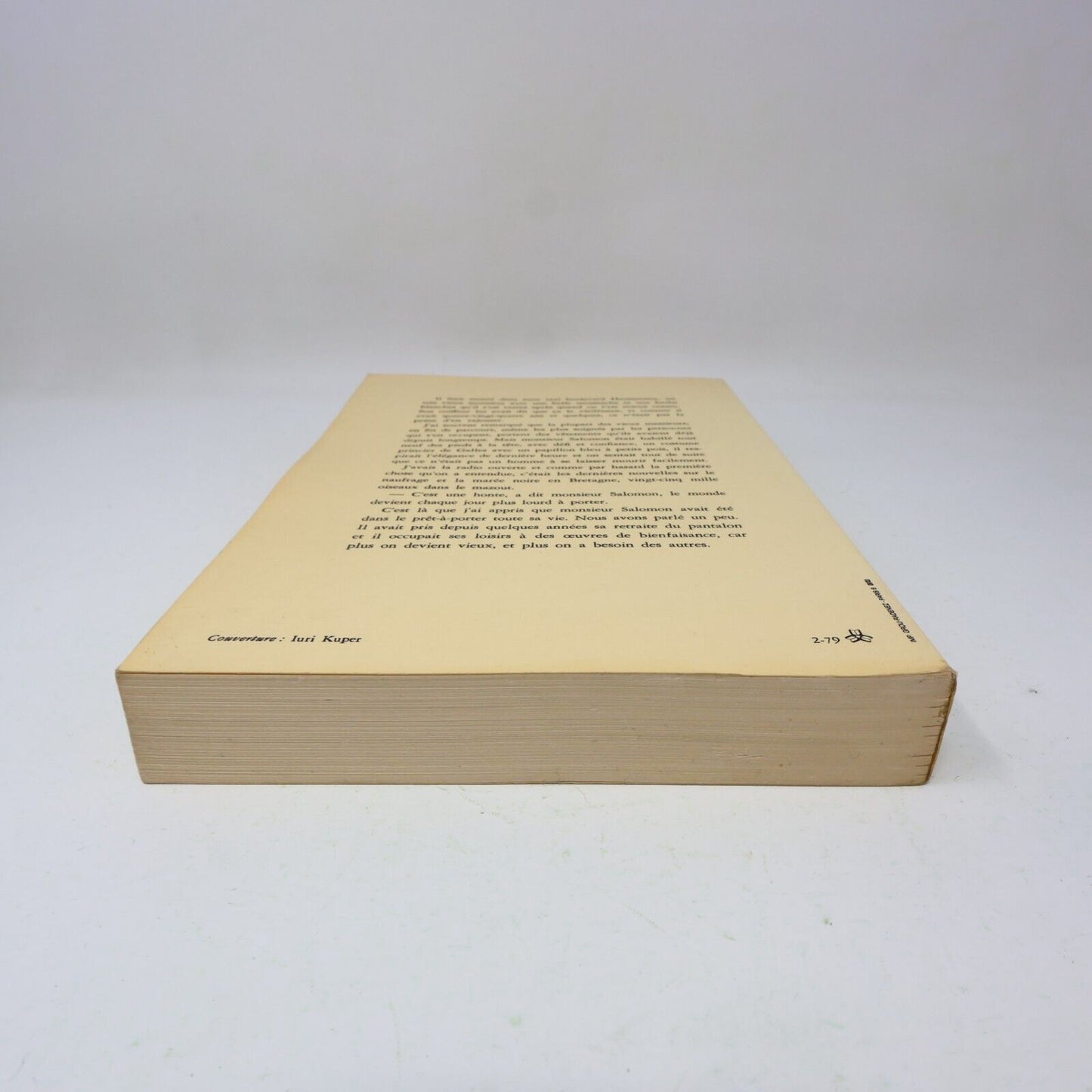 1979 L'Angoisse du Roi Salomon Émile Ajar Romain Gary Littérature Française 70s