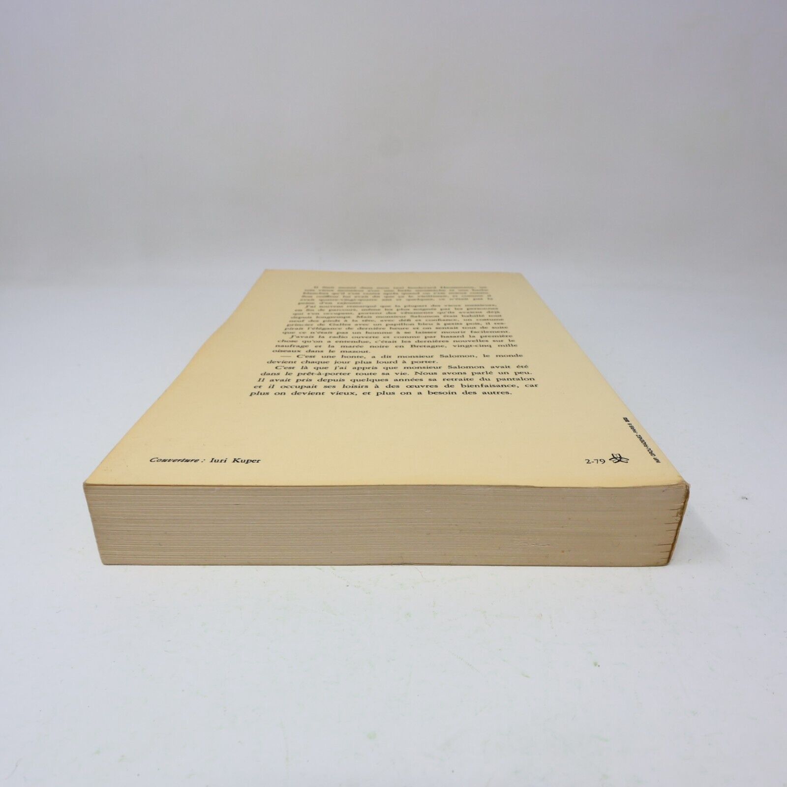 1979 L'Angoisse du Roi Salomon Émile Ajar Romain Gary Littérature Française 70s