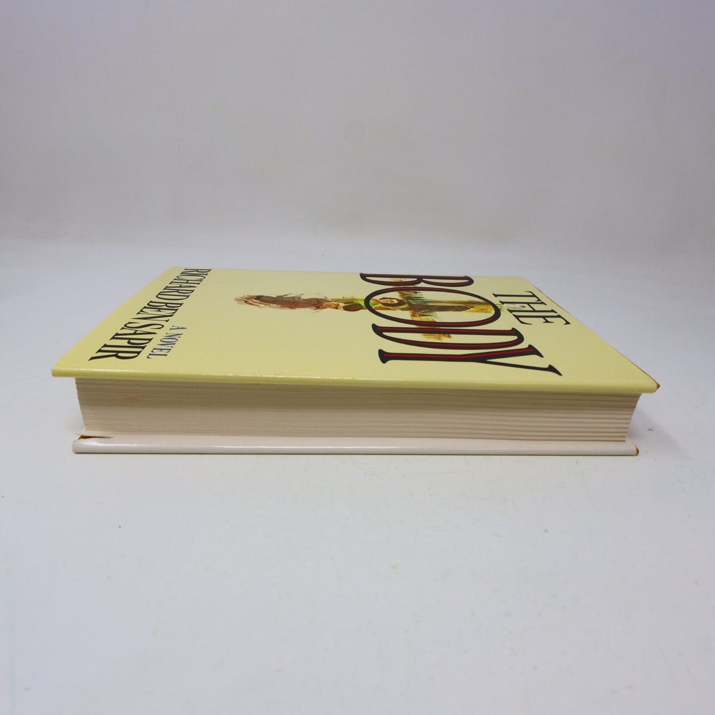 1983 The Body Richard Ben Sapir Mystery Suspense Historical Fiction Doubleday HC