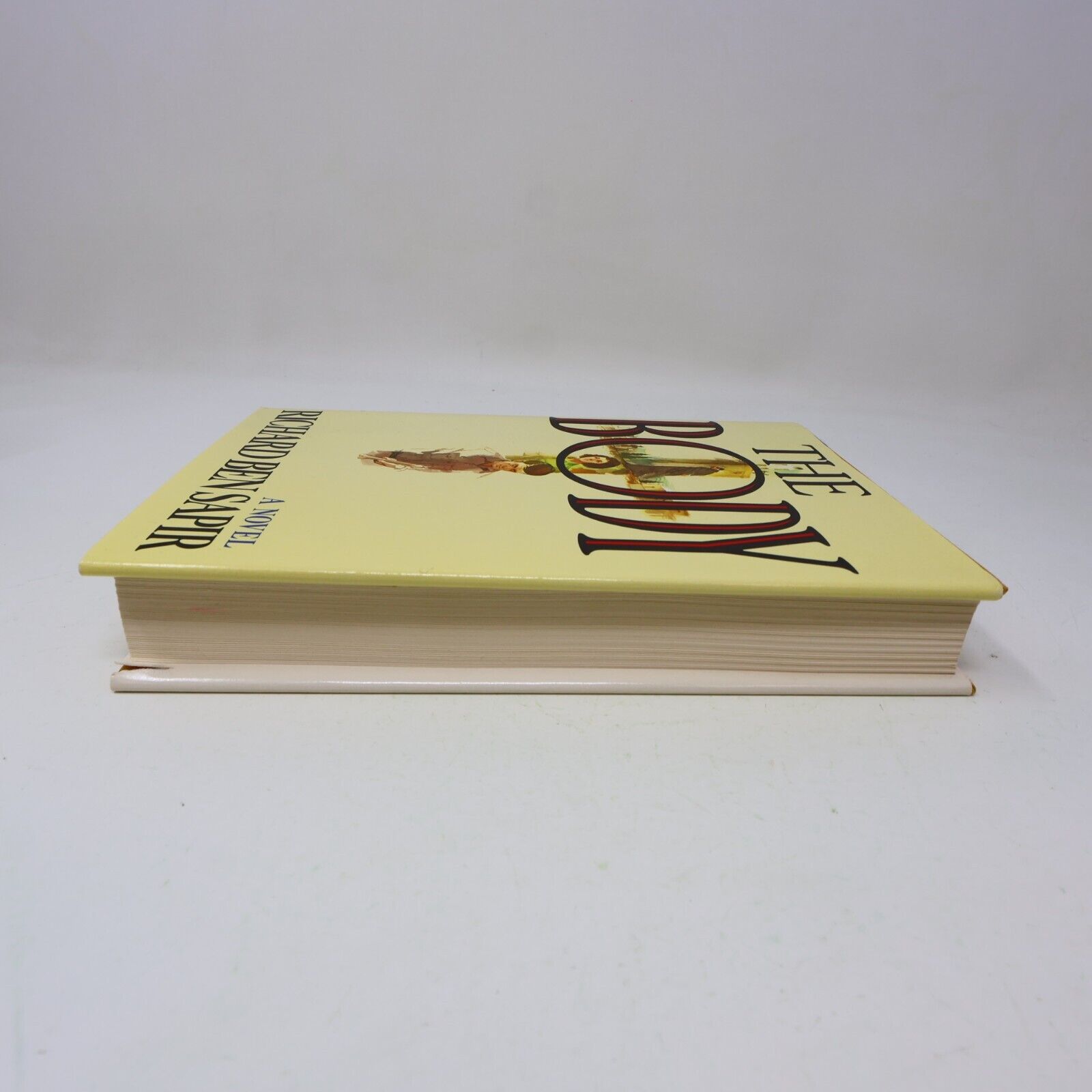 1983 The Body Richard Ben Sapir Mystery Suspense Historical Fiction Doubleday HC