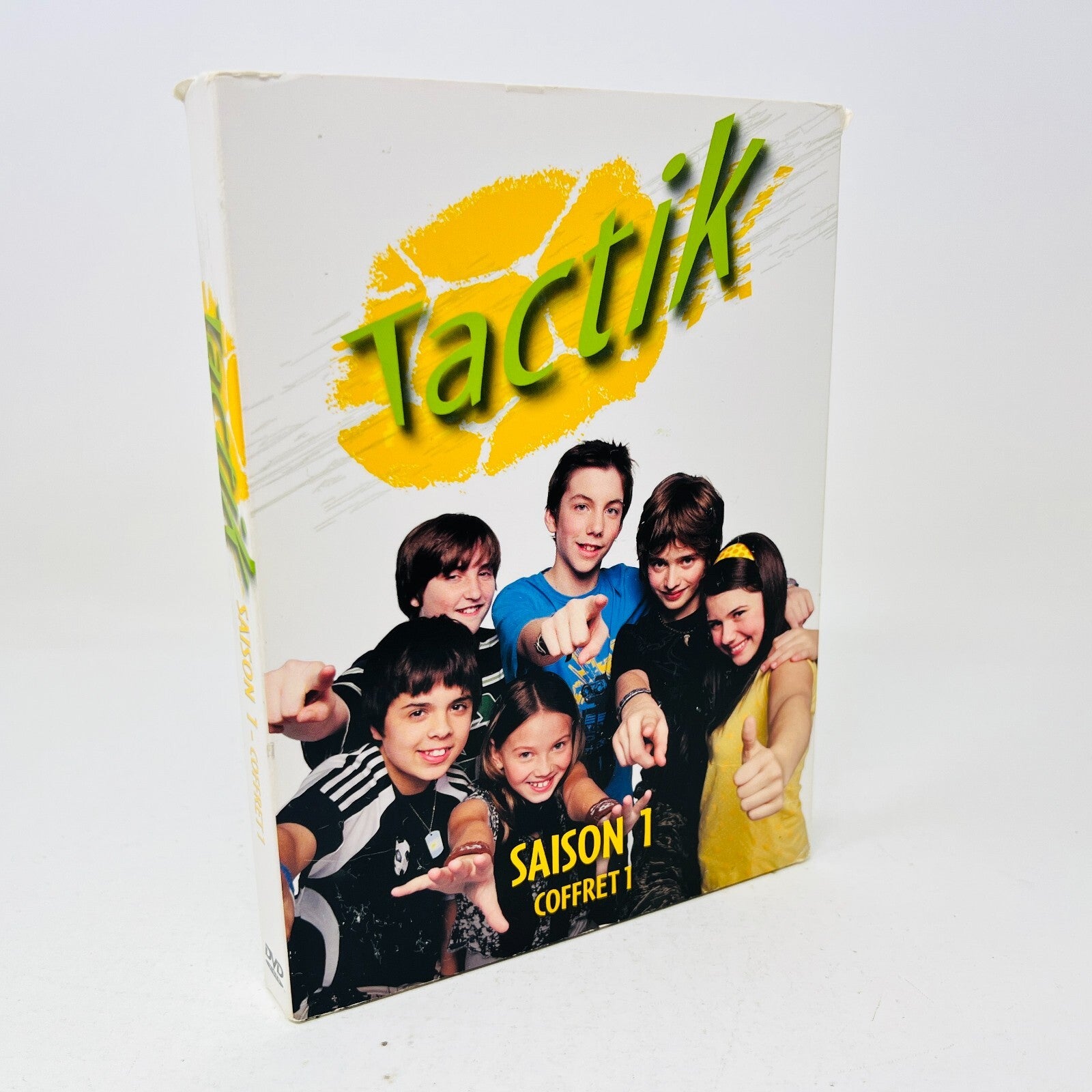 2008 Tactik Saison 1 Coffret 1 DVD Testé en Français Télé-Québec Pier-Luc Funk