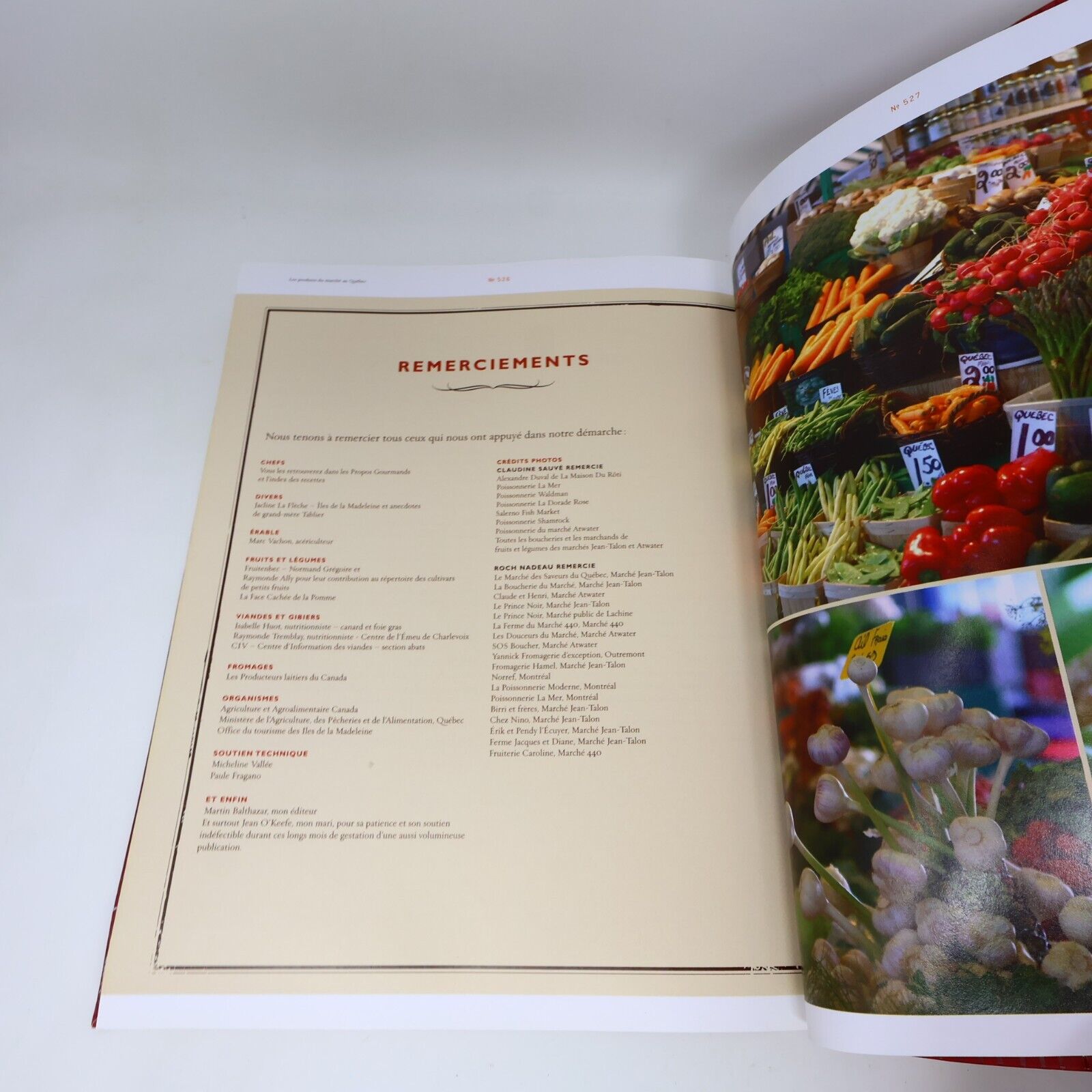 2005 Les Produits du Marché au Québec Michele Serre Cuisine Recettes Trécarré PB