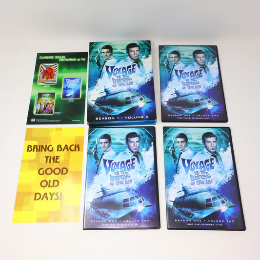 Voyage to the Bottom of the Sea Season 1 Volume 2 DVD NTSC Tested Admiral Nelson