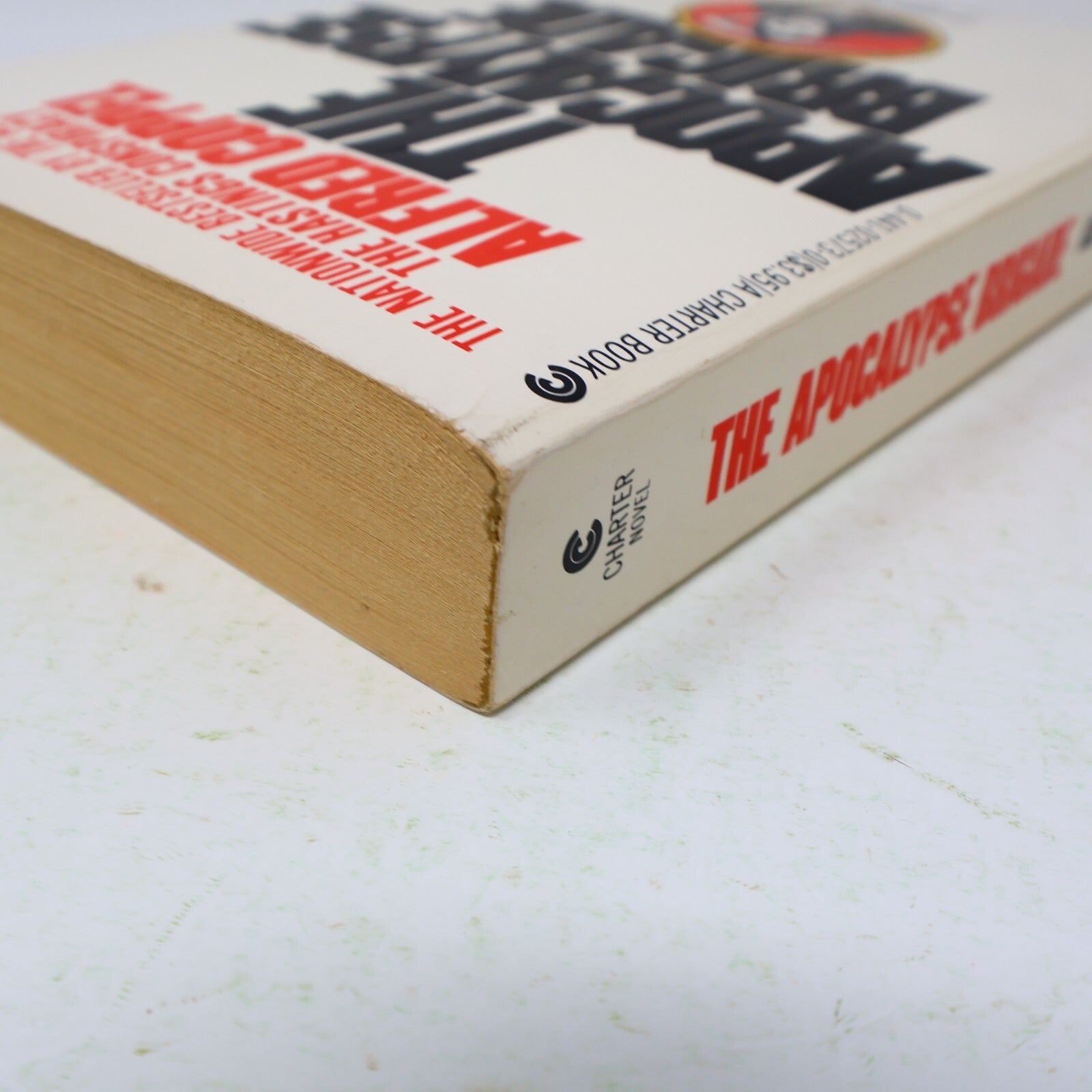 1983 The Apocalypse Brigade Alfred Copel Charter Thriller Paperback Book 80s PB