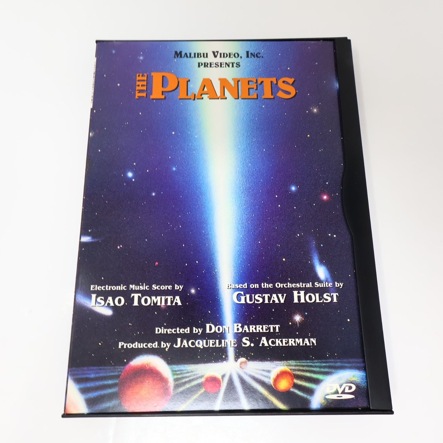 The Planets DVD 1997 Malibu Video Gustav Holst/Tomita NTSC Music Solar System