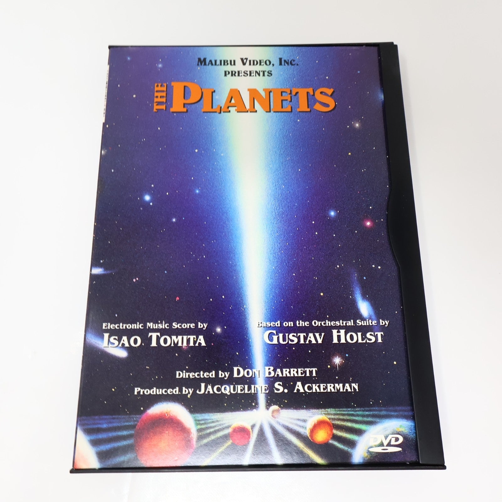 The Planets DVD 1997 Malibu Video Gustav Holst/Tomita NTSC Music Solar System