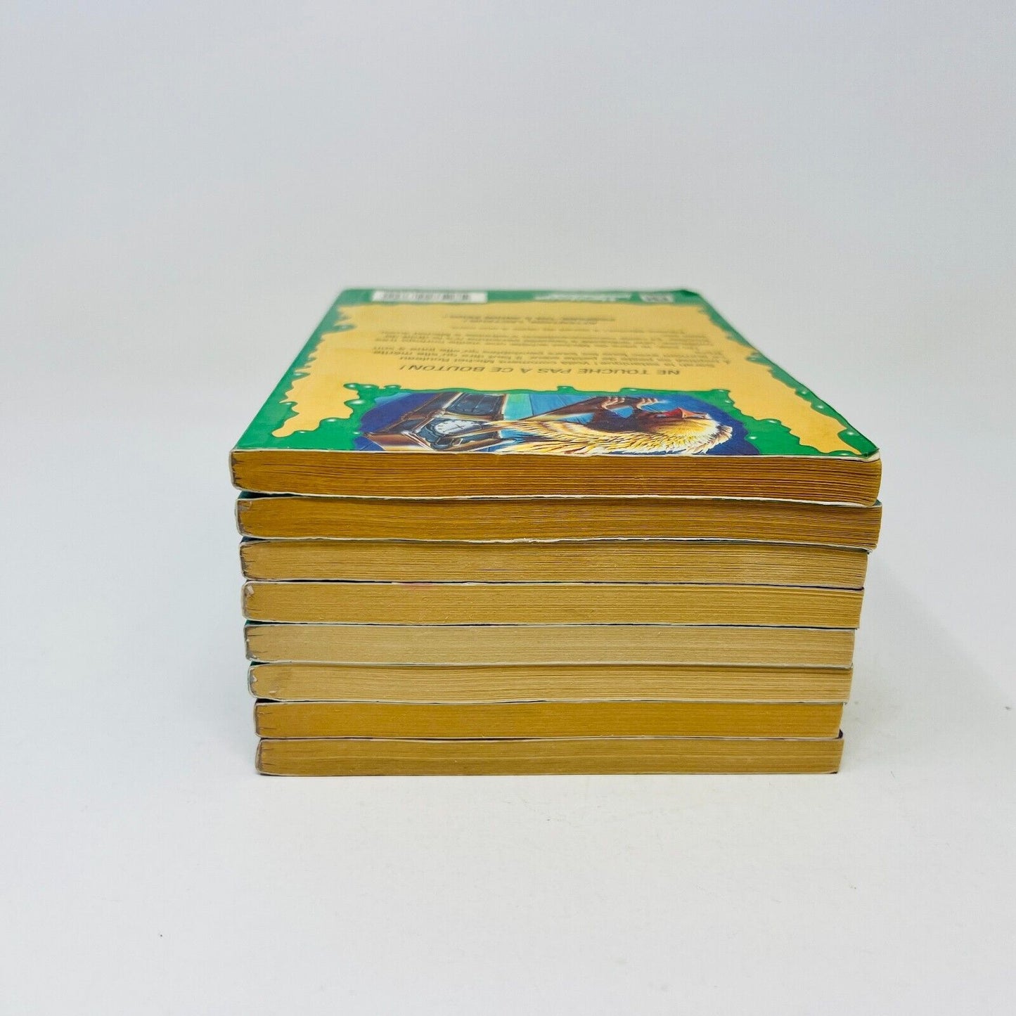 8x Chair de Poule EH Lot French Goosebumps Français R.L. Stine 90s Plage Hantée