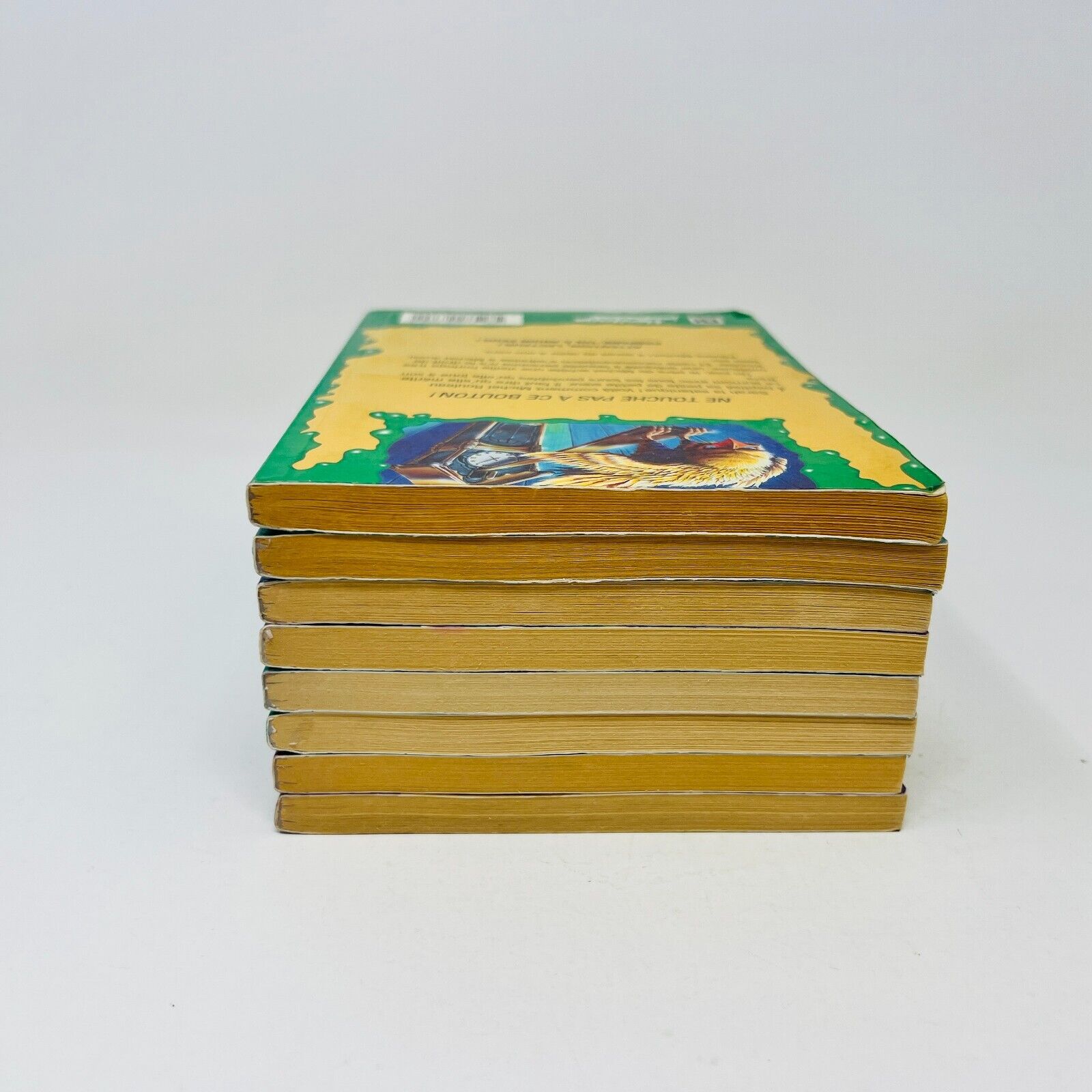 8x Chair de Poule EH Lot French Goosebumps Français R.L. Stine 90s Plage Hantée