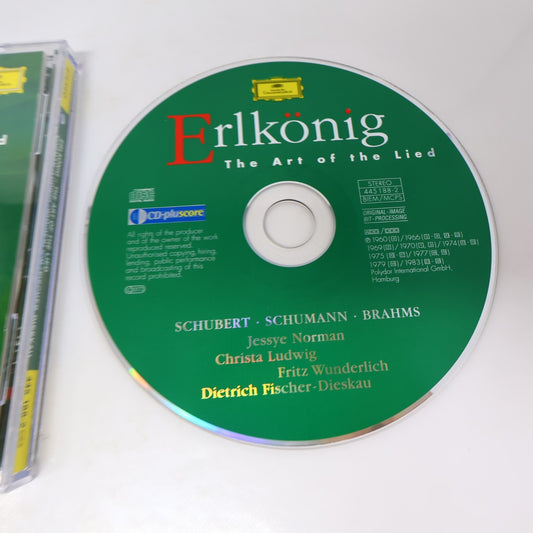 Erlkönig The Art Of Lied CD Jessye Norman/Christa Ludwig/Fritz Wunderlich