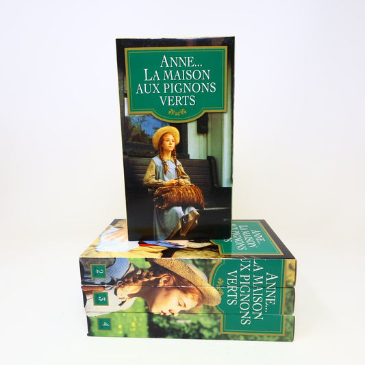 Anne la Maison aux Pignons Verts & la Suite Lot 4 VHS NTSC Testés Megan Follows