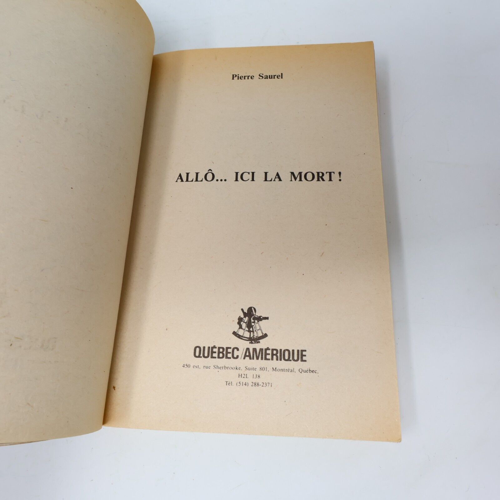 Lot 15 Livres Le Manchot Pierre Saurel Policier Québec Amérique Français French