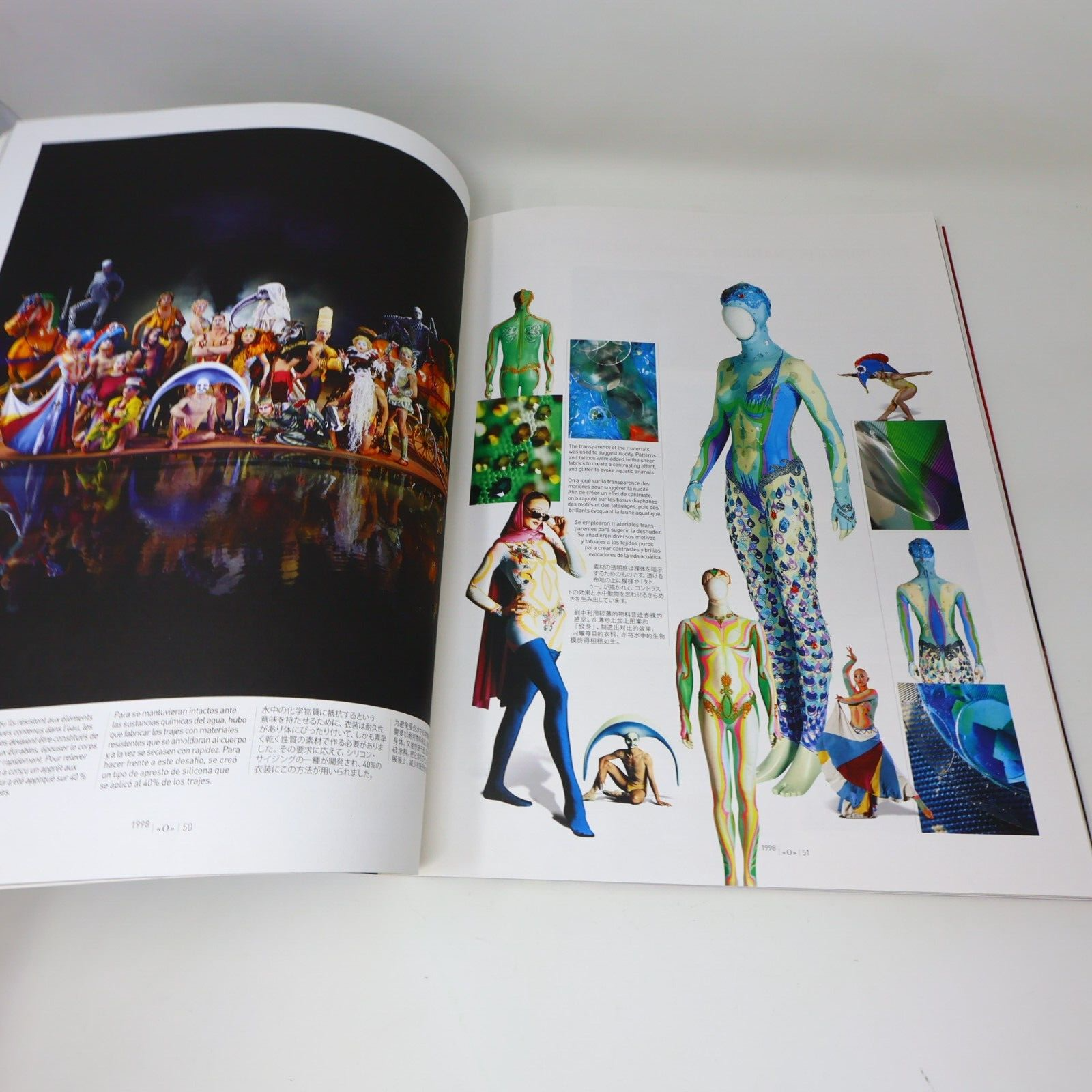 2009 Cirque du Soleil 25 Years of Costumes Ronald Clément Paperback Textil Art