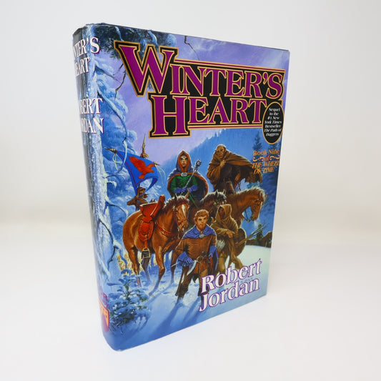 Winter's Heart Robert Jordan The Wheel of Time #9 TOR 2000 HC DJ 1st Print 2000s