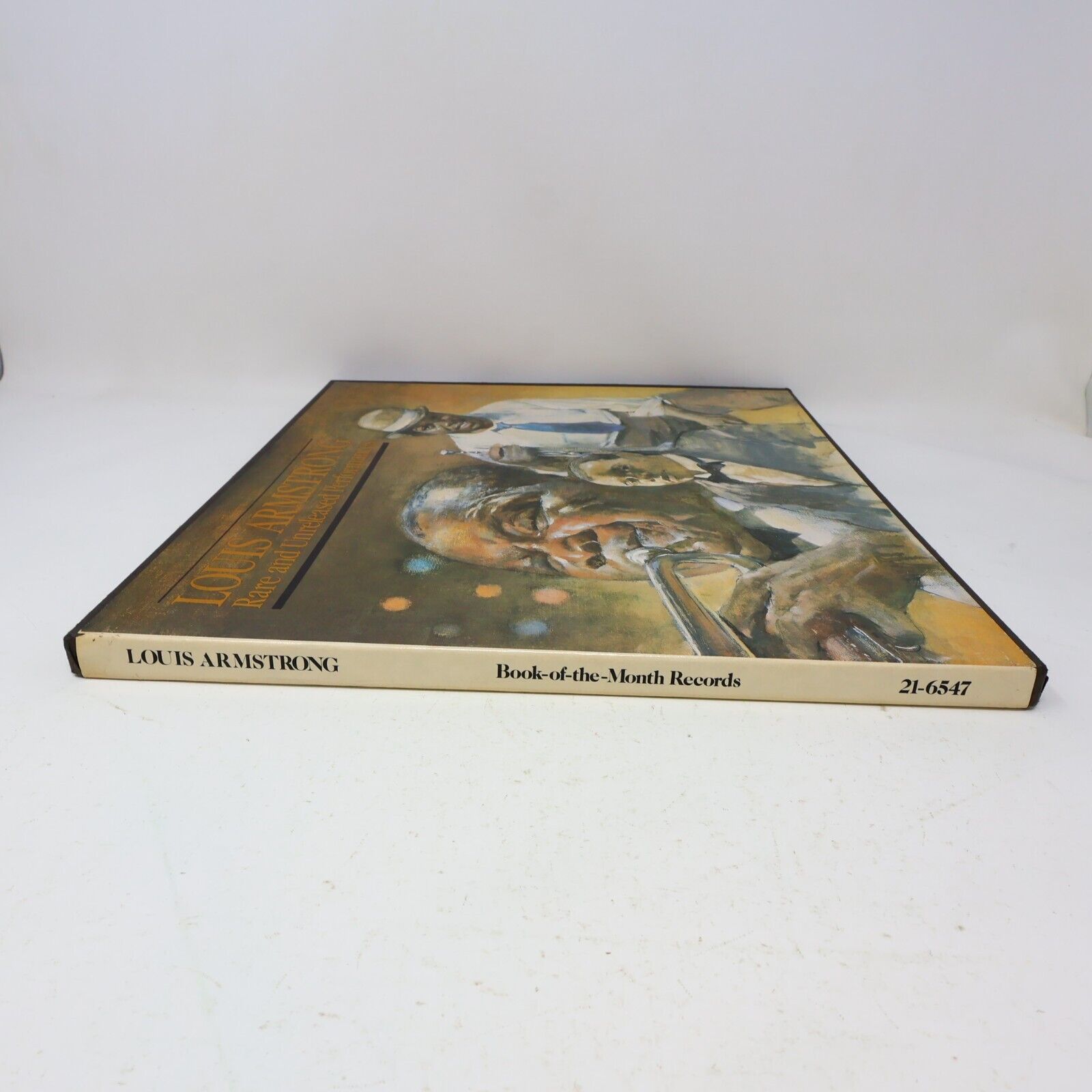 Louis Armstrong ‎Rare And Unreleased Performances 4 LP Vinyl Record 1982 21-6547