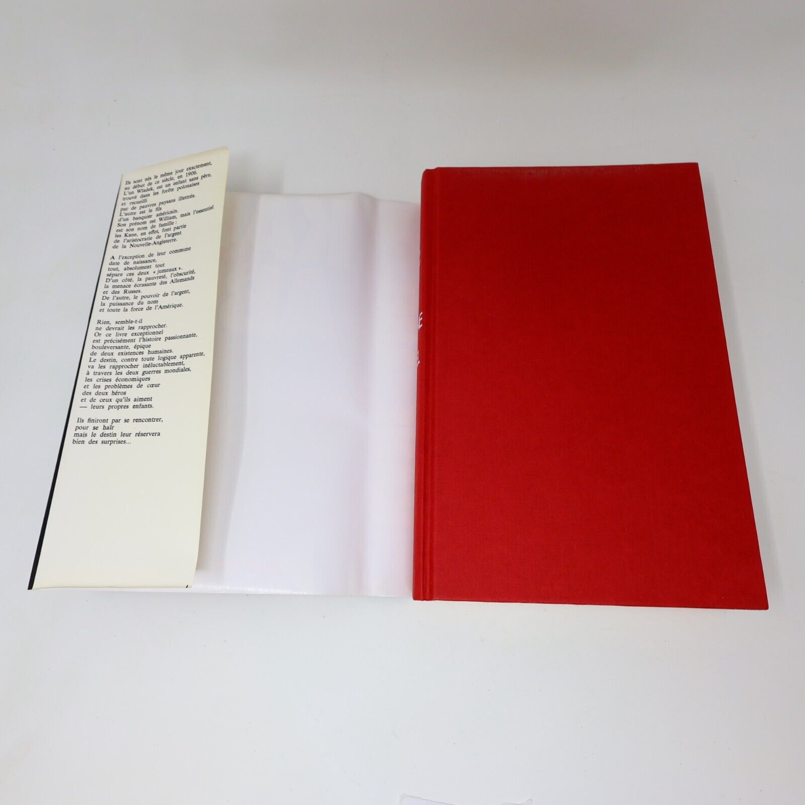 1982 Kane et Abel Jeffrey Archer Roman Historique Thriller BCE France Loisirs HC
